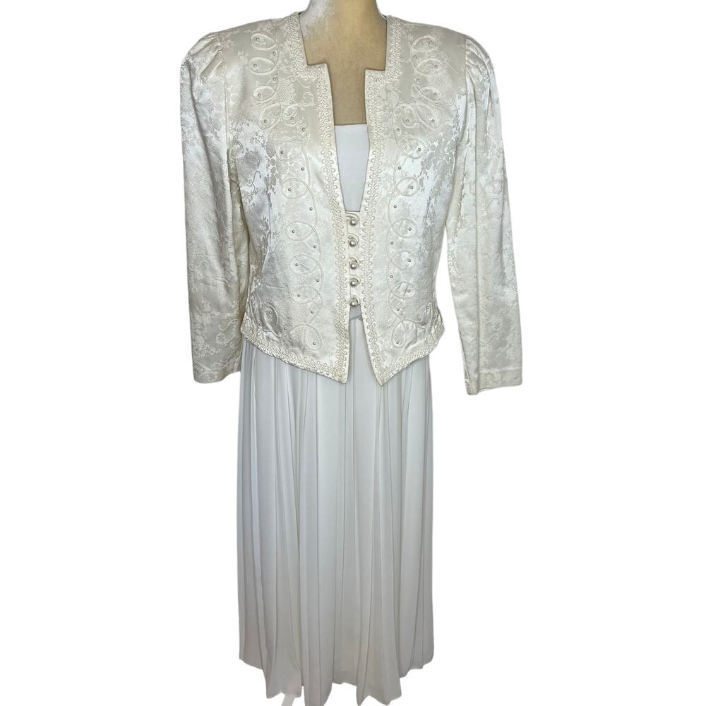 Nah Nah Collections by Jonathan Tait Vintage Dress Outfit Jacket Size 14